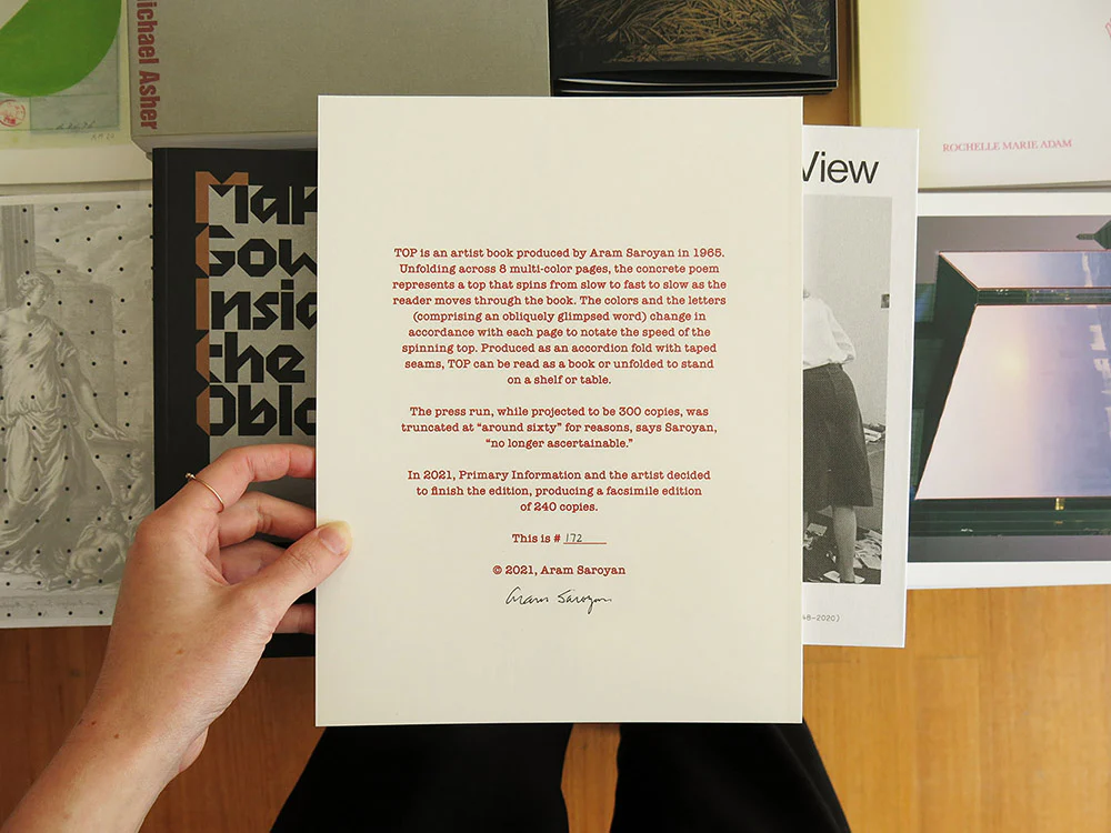 Aram Saroyan – TOP - Image 6