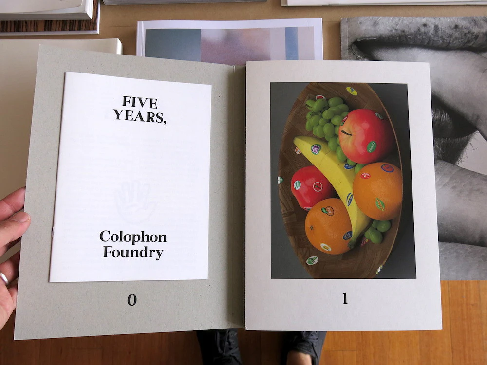 Colophon Foundry - FIVE YEARS - Image 2