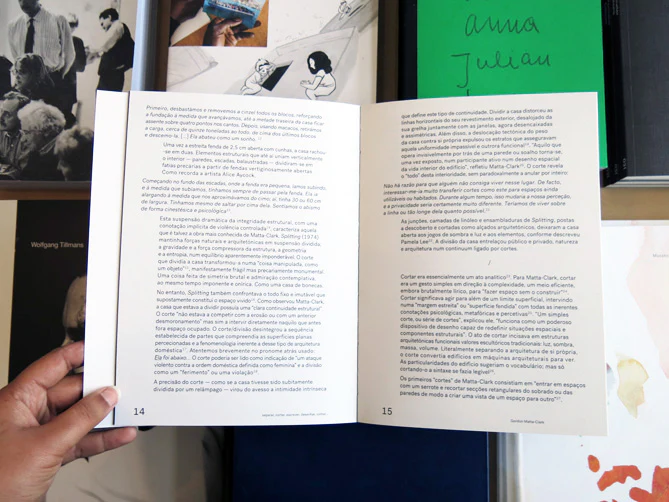 Gordon Matta-Clark - Splitting, Cutting, Writing, Drawing, Eating - Image 2