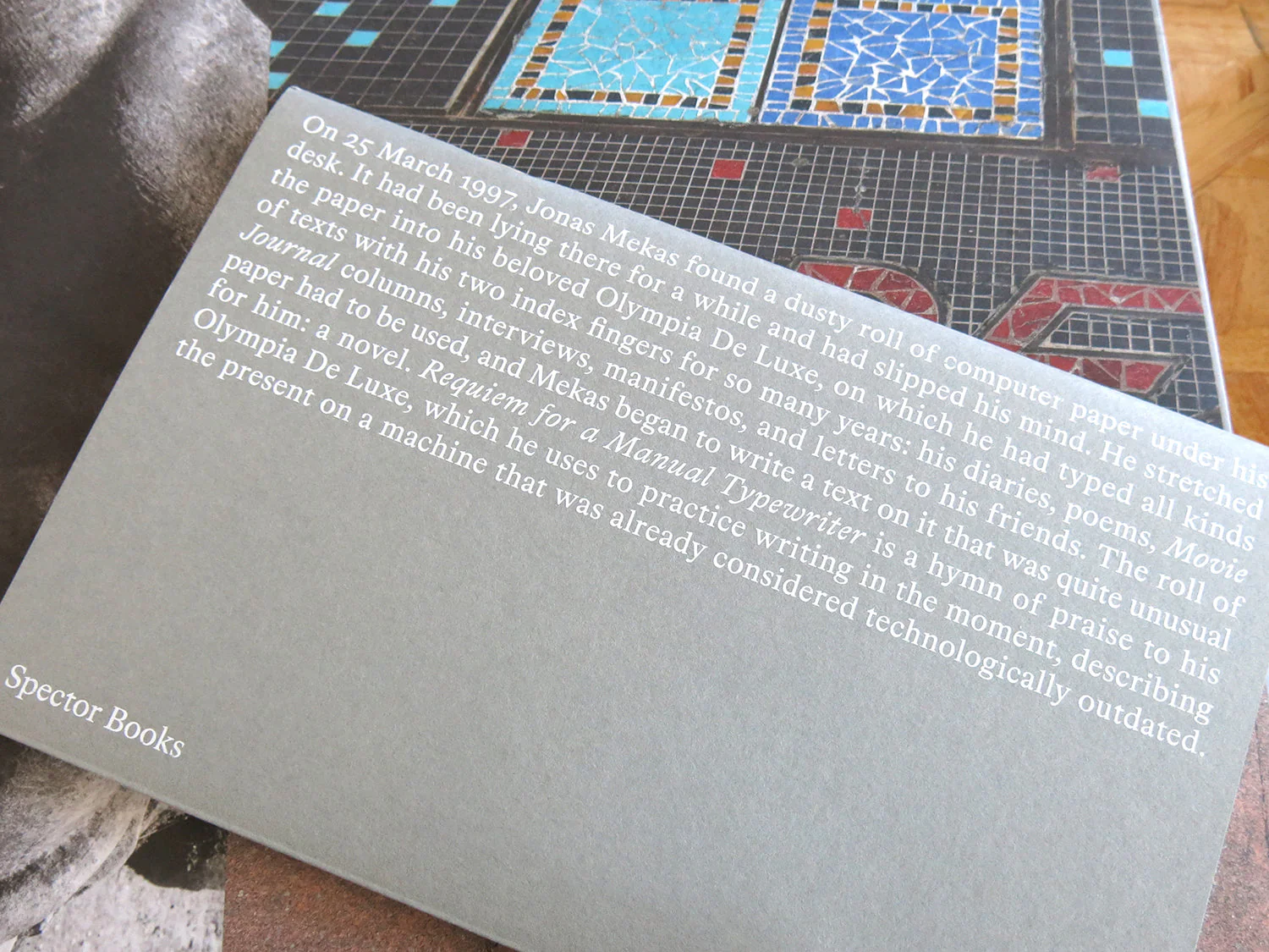 Jonas Mekas – Requiem For a Manual Typewriter - Image 2
