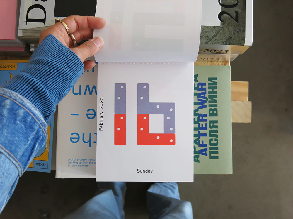 Karel Martens – Every Day is a New Day: 2025 Calendar - Image 3