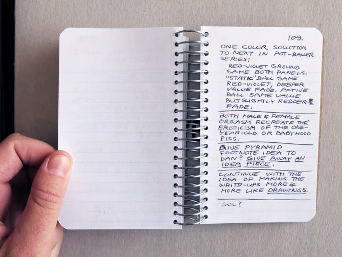 Lee Lozano – Private Book [Series] - Image 15