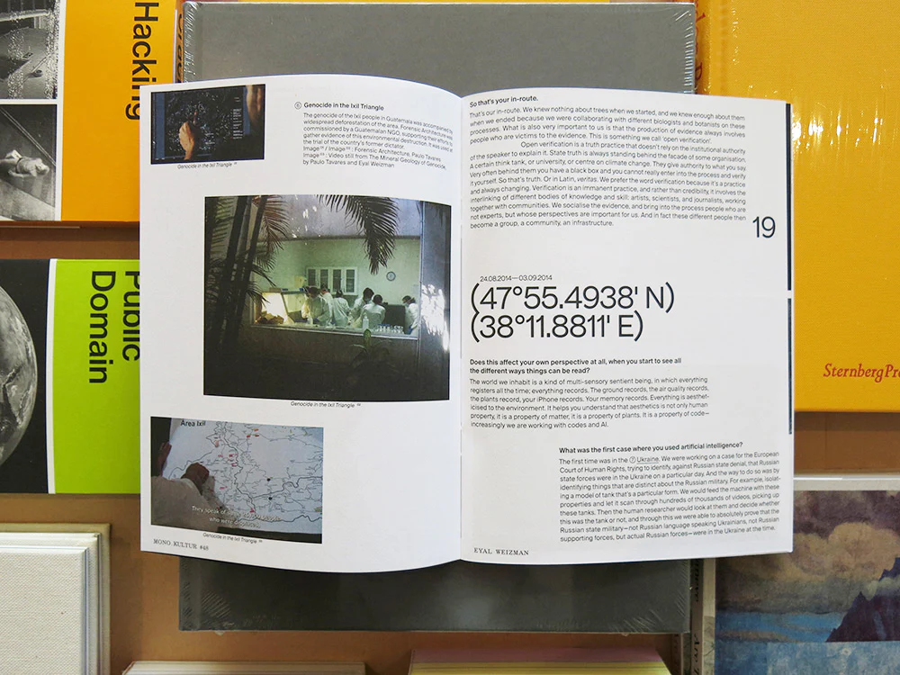 mono.kultur #48 Eyal Weizman / Forensic Architecture - Image 5