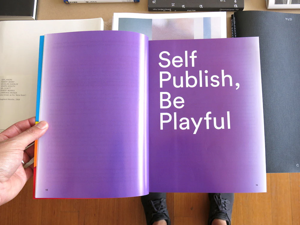 Self Publish, Be Happy: A DIY Photobook Manual and Manifesto by Bruno Ceschel - Image 2