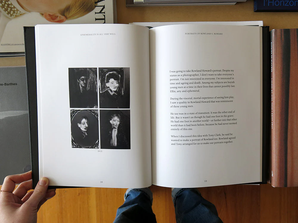 Tony Clark & Lyndal Walker – Ephemerality Is All Very Well: Portraits Of Rowland S. Howard - Image 3